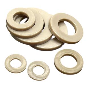 PEEK塑料垫片圆形平垫介子耐高温防腐蚀垫圈m2m3m4m5m6m8m10m12