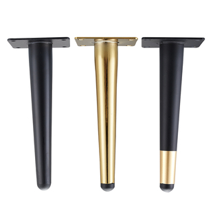 金属桌腿茶几加高脚梳妆台柜腿椅脚五金脚办公桌脚50cm60cm72公分