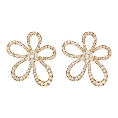 INCHEDITION蕾丝大花耳环