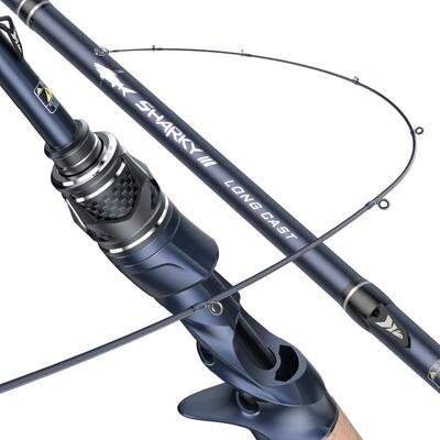 卡斯丁小蓝鲨超级远投路亚竿鱼竿