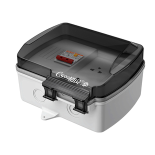 初设户外防水配电箱新能源汽车7kw充电32A插座盒室外阻燃电源箱子