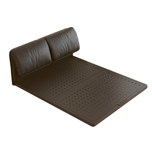 铁艺双人床卧室1米8大象耳朵悬浮床架洞洞板单人床1米5铁架悬空床