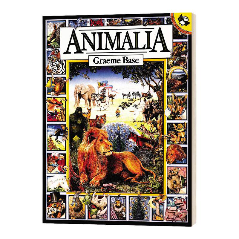 Animalia 动物界 艺术绘本 英文原版