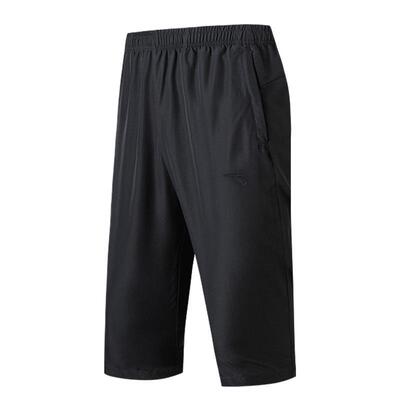 安踏七分裤男速干透气夏季薄款