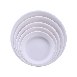 花盆托盘底座家用大号加厚塑料圆形树脂可移动多肉绿萝小号接水盘