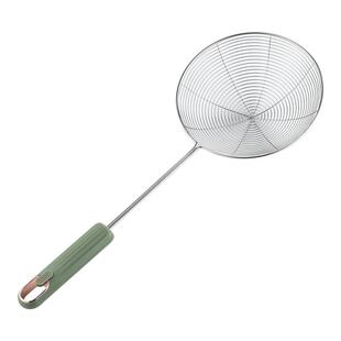 onlycook 厨房304不锈钢漏勺油炸过滤网筛家用捞面笊篱线漏大捞勺