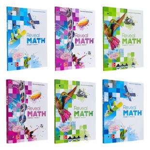 美国中学数学教材 Reveal Math Course 1 - 3  Interactive Student Edition 展示数学课程互动第一至三册 麦格劳希尔 英文原版