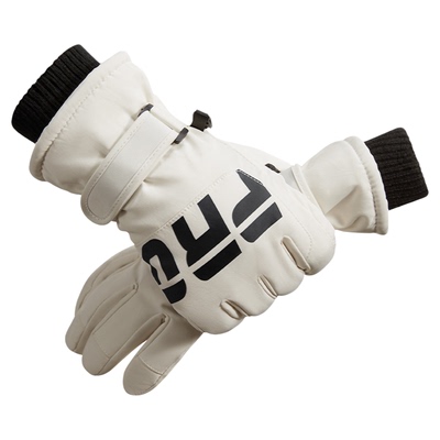 TLD滑雪手套男冬可触屏加绒加厚