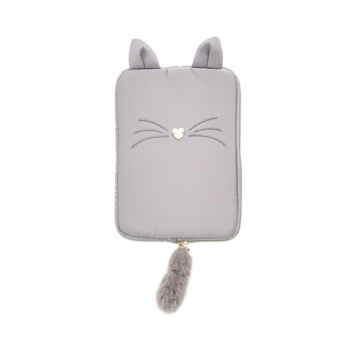 猫咪造型手机包卫生巾包便携补妆包plus大屏手机包