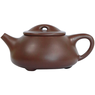 正宗宜兴紫砂壶名家纯手工功夫泡茶壶具原矿深井老紫泥景舟石瓢壶
