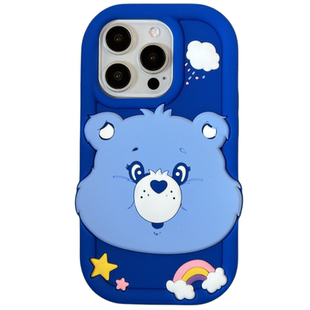 @BOBBY PLANET原创彩虹熊日系可爱卡通小熊星星小清新甜美适用iPhone16Promax手机壳苹果1543少女心防摔日韩