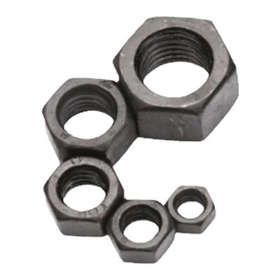 高强度六角螺母8级镀彩白锌发黑