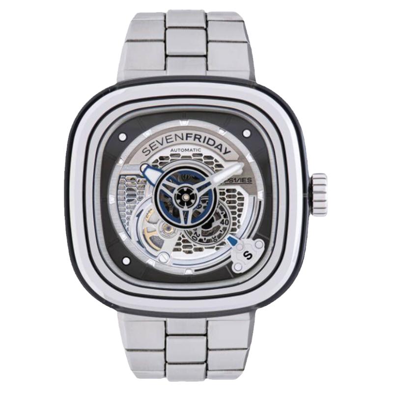 【官方正品】SEVENFRIDAY七个星期五自动机械男士腕表PS1/01M