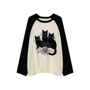 西町村屋韩系风上衣女装2025秋季新款休闲感提花针织衫XHAC10170