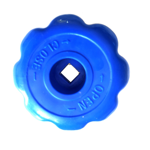 氧气手轮氧气瓶阀门手轮氧气塑钢手轮开关手柄8*8二氧化碳阀首轮