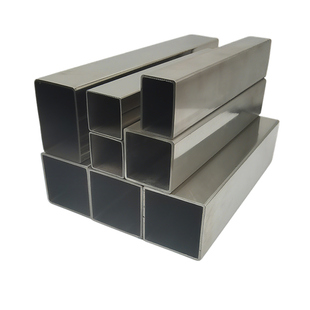 不锈钢方管钢材304加厚矩形管扁管201方通光亮拉丝装饰管激光切零