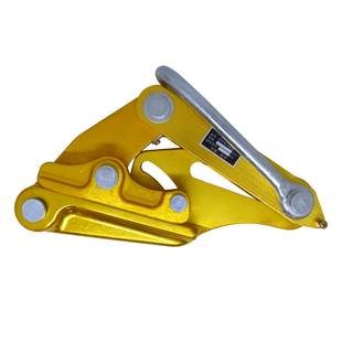 热销铝镁合金导线卡线器绝缘电缆线卡头夹线钳紧线器拉线器夹头