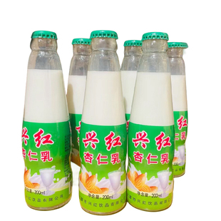 北票兴红杏仁乳 纯正杏仁露杏仁饮品饮料泡沫箱发货 朝阳特产饮料