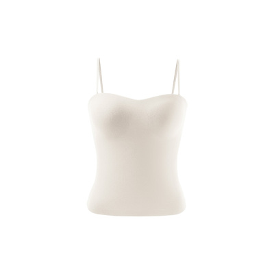 ubras立体抹胸吊带背心女小奶皮带胸垫可外穿上衣内衣t恤早秋新款