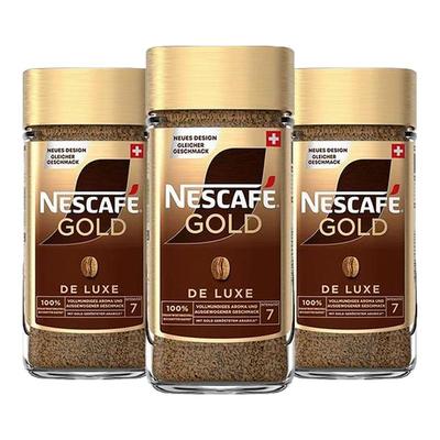 雀巢金牌咖啡原装进口速溶咖啡0蔗糖美式冻干咖啡黑咖啡提神200g