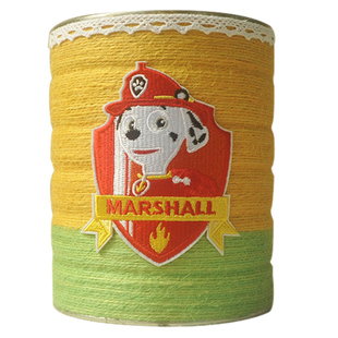 新品卡通幼儿园手工作品奶粉罐变废为宝diy花盆环保创意亲子作业