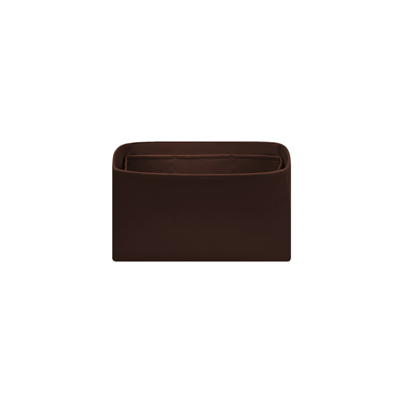 DGAZ全球品牌适用于MiuMiu Aventure水桶包中号绸缎内胆包咖啡棕