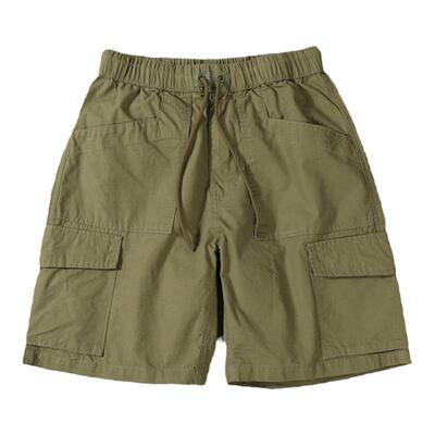 复古beamseffect户外夏季五分裤