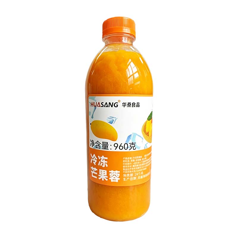 冷冻芒果蓉960g奶茶店专用原料