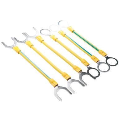 法兰静电跨接线6平国标BVR黄绿线