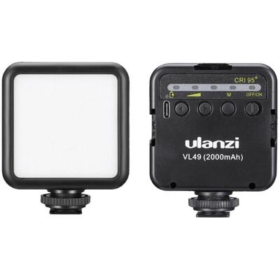 ULANZI直播摄影双色温迷你补光灯