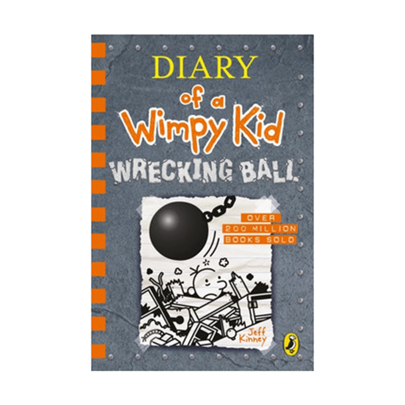 小屁孩日记14 破坏球 英文原版 Diary of a Wimpy Kid Wrecking Ball 杰夫金尼 jeff kinney 精装版 纯全英文版正版原著英语书籍