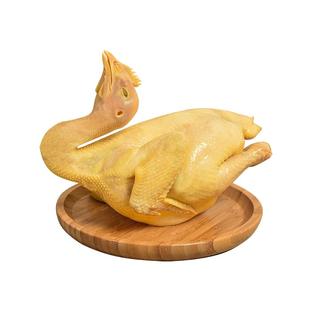 萌佳萌上海特产白斩鸡整只白切鸡鸡肉三黄鸡开袋即食熟食下酒菜