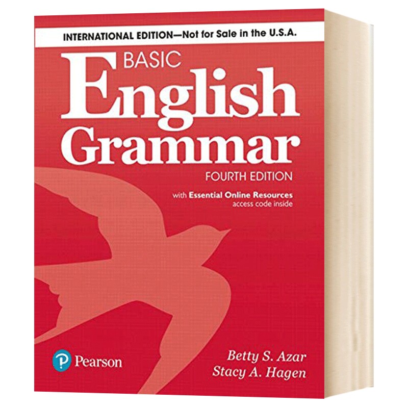朗文英语初级语法 第四版 英文原版 Basic English Grammar 英语口语听力阅读写作讲解 英文语法工具书 培生语法指导书 英文原版书
