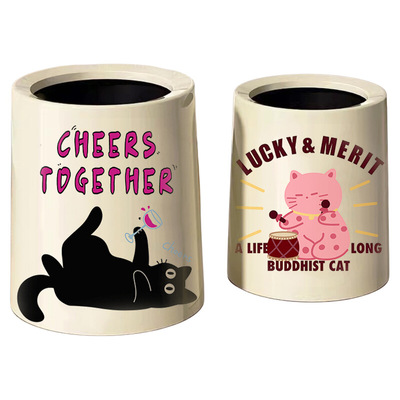 简约新款摇盖垃圾桶带盖家用