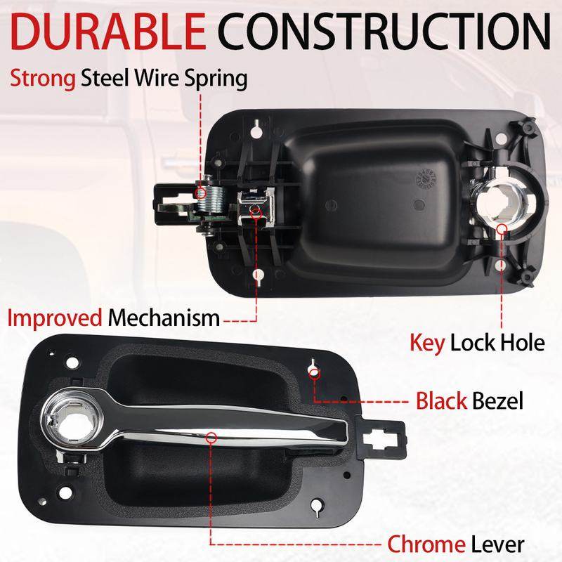 汽车改装外门把手适用于跨境美式2594006C12594003c1门拉手卡车