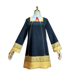 阿尼亚cos服 间谍过家家动漫cosplay阿妮亚连衣裙六一儿童节衣服