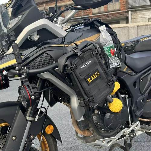 摩托车通用防水护杠包 凯越525X 500X 800X边包挂包快拆尾包