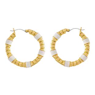 CISSY SHI【蒯仔同款】光之影系列浮雕珐琅耳环原创轻奢耳饰男女