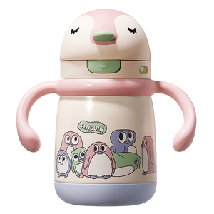 babycare儿童企鹅保温杯300ml