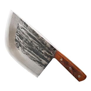 轴承钢锻打砍骨头专用刀商用砍牛骨加厚屠夫杀猪坎大骨斩骨刀