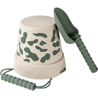 英国Qlittle沙滩桶玩雪铲子套装儿童挖沙子亲子宝宝戏水硅胶玩具