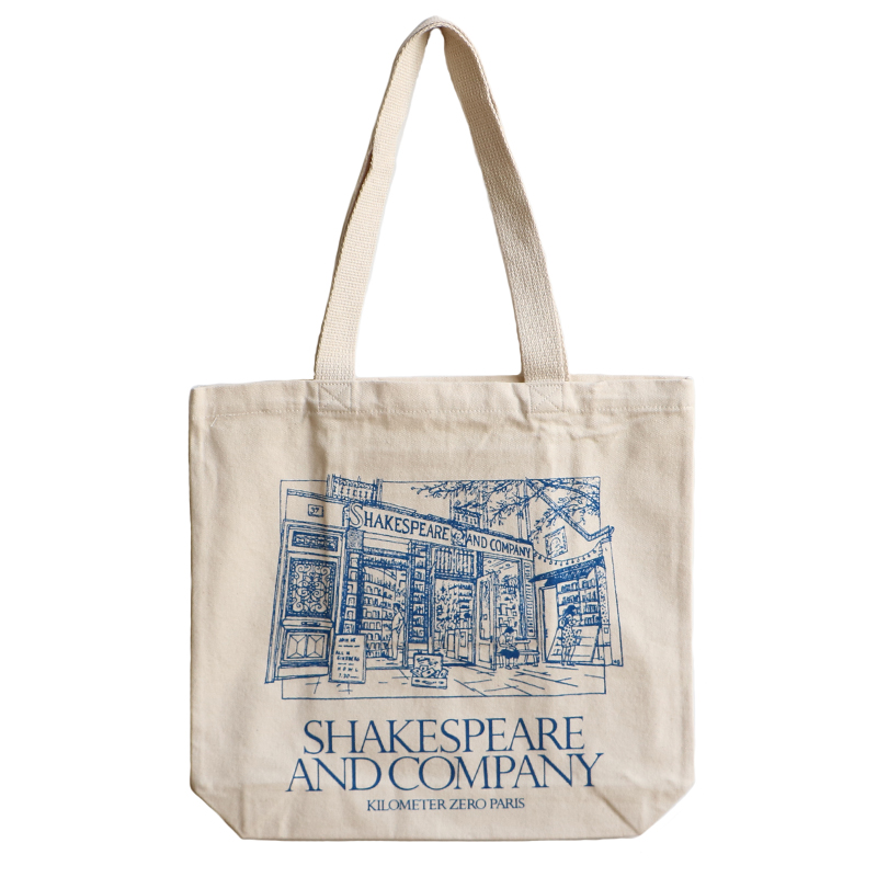 Shakespeare And Company莎士比亚书店帆布包厚实手提袋学生装书