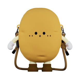 Q版大叔可爱薯布丸土豆手机包女士休闲单肩斜挎包大容量硅胶礼物