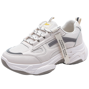 回力运动鞋女2025新款春季厚底增高休闲鞋女款显脚小老爹鞋女鞋