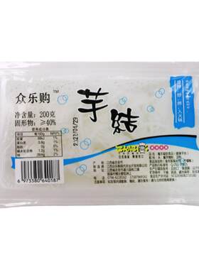 众乐购魔芋结丝200g低卡代餐
