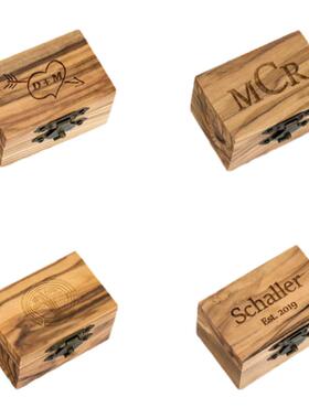 情侣玫瑰金蓝色欧泊镶嵌戒指指环