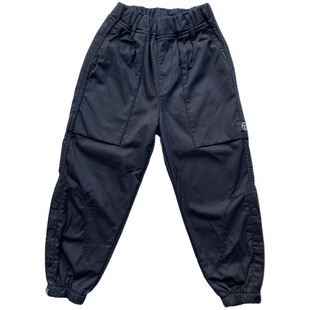 男童休闲速干工装裤加绒修身韩版2025春秋宝宝小中大潮流儿童长裤