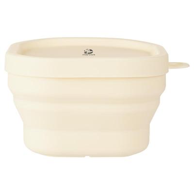 广意硅胶折叠碗宝宝辅食碗燕麦碗