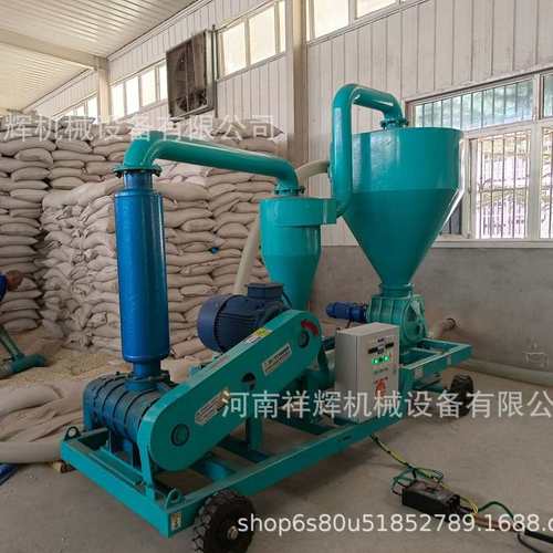 吸粮机大型软管抽粮机移动式长距离输送设备全自动车载黑豆吸粮