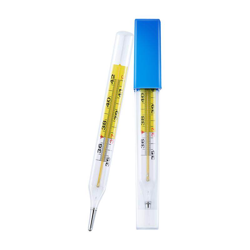 可孚水银体温计表家用测人温度儿童婴儿专用精准医用汞防摔刻度